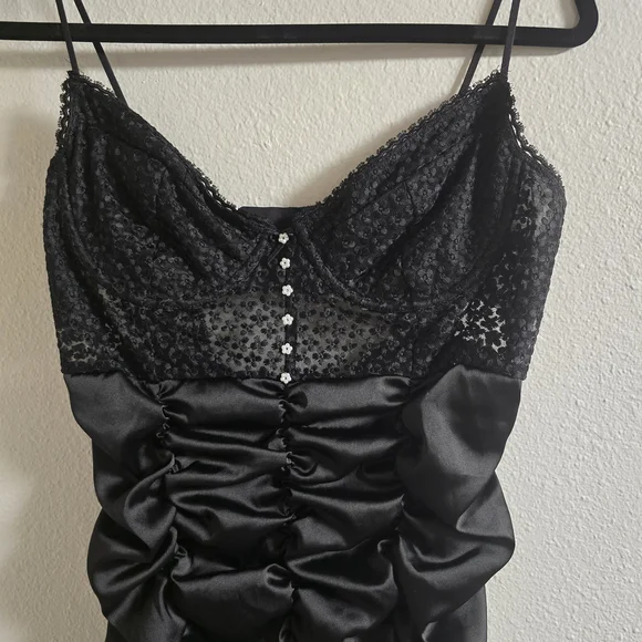 For Love And Lemons Black Mini Dress - Picture 2 of 12